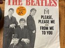RARE  1963 BEATLES 45 single record vinyl VJ-581 ‘Please Please Me’ & Pic Sleeve