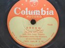 JAPAN IMPORT 78 RPM Dream Frank Sinatra Irish Lullaby Kate Smith Columbia 15 A11
