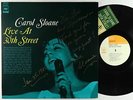 Carol Sloane - Live At 30th Street LP - CBS/Sony Japan VG+ Autograph Obi