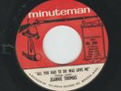 GARAGE PSYCH bw TEEN - JEANNIE THOMAS - YOU'RE THE ROOT OF -HEAR -1966 MINUTEMAN