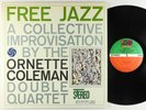 Ornette Coleman Double Quartet - Free Jazz LP - Atlantic - SD-1364 Autograph