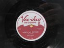 Billy Boy blues 78 Heres My Picture bw Youve Got Me Wrong on Vee Jay