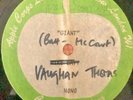 RARE APPLE one sided ACETATE MONO DEMO VAUGHAN THOMAS GIANT 1972 GIANT VG++