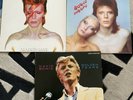 3 David Bowie vinyl albums , Aladdin Sane , Golden Years And Pin Ups