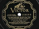Victor #21814: Nat Shilkret Orch.-
