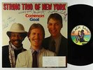 String Trio Of New York - Common Goal LP - Black Saint Italy VG+ Autograph