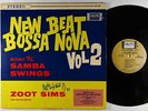 Zoot Sims - New Beat Bossa Nova Vol. 2 LP - Colpix - SCP 437 VG+ Autograph