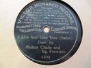 1901 CUBAN Rosalia CHALIA Sig Francisco PRE DOG VICTOR MONARCH Italian DUET 3404