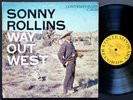 SONNY ROLLINS Way Out West LP CONTEMPORARY RECORDS C 3530 US 1959 JAZZ DG MONO