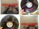 KISS Double Platinum LP Casablanca(Translucent Red) A1/B1/C1/D1 EX/VG+ 1978 Foil
