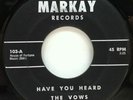 VOWS Have You Heard / I Wanna A Chance 1962 Originall 7