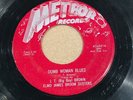 J.T. Brown Elmo James - Dumb Woman Blues/Sax-ony Boogie * Meteor 5016 R&B 45