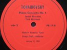 Tchaikovsky* : Horowitz*, Szell* - Piano Concerto No. 1 (LP, Pri)