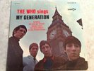 1967 THE WHO LP The Who Sings My Generation DECCA DL74664 LP is MINT