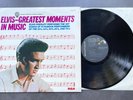 LP Elvis Presley - Greatest Moments In Music - US RCA Candlelite Special Product