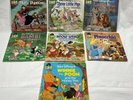 Vintage(70s) Walt Disney Book And Record (7 Sets) Bambi Pinocchio Snow White