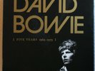 David Bowie FIVE YEARS Mint 1969-1973 VINYL Box Set 10 LPs Book ZIGGY Stardust