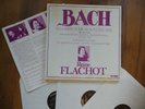 REINE FLACHOT 3 LPS BOX BACH 6 CELLO SUITES POUR VIOLONCELLE SEUL BOURG  MINT LP