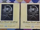 ALP 1286 & 7 Orig 1st Beethoven Choral Symphony Furtwangler 2 LP UK HMV
