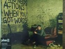 PLAN B Who Needs Actions When You Got Words HW 2LP VINYL ALBUM NEW NEVER USED