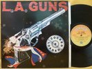 LA GUNS COCKED & LOADED LP 1ST PRESS EU 1989 Vertigo EX w INNER