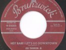 JOE THERRIEN JR “Hey Babe  Let’s Go Downtown” BRUNSWICK