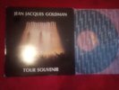 JEAN JACQUES GOLDMAN Tour souvenir LP avec insert pressage de Corée RARE