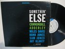 Miles Davis, Cannonball Adderley - Somethin Else - Vintage Blue Note - Excellnt