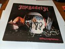 Megadeth Killing Is My Business 1985 Combat 1st press w/Inner Sleeve VG