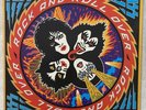 KISS Rock And Roll Over LP 1977 BLUE TEAR DROP RCA Club Edition w sticker VG+++