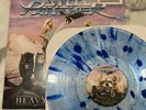 Steel Panther Heavy Metal Rules LP Clear with Blue Splatter Vinyl Record