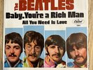 BEATLES WEST COAST ALL YOU NEED IS LOVE CAPITOL PICTURE SLEEVE 5964 EXCELLENT
