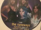 THE RUNAWAYS - FEATURING JOAN JETT - LITTLE LOST GIRLS - PICTURE DISC - 12