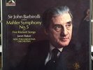 MAHLER SYMPHONY NO.5 BARBIROLLI HMV ED1 1969 STEREO ASD 2518-19 SLS 785 Box NM