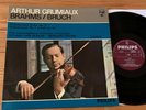 SAL 3526 *BRAHMS & BRUCH - VIOLIN CONCERTOS  *Philips 1st  **ARTHUR GRUMIAUX +++