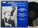 KAUFMAN - ORION ORS 79355 - BARBER - VIOLIN CONCERTO / BLOCH - VIOLIN SONATA