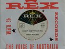 RARE 1960 OZ TEEN ROCKER RHETT WALKER *I DON'T KNOW WHAT IT IS* REX 7