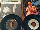 2 DAVID BOWIE 45 RPM RECORDS VINYL RARE 70'S HEROES+ MODERN LOVE 80'S RARE NICE