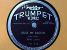 78 rpm Elmore James Trumpet 146 DUST MY BROOM in G/V Hear