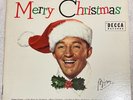 Merry Christmas  Bing Crosby VINTAGE VINYL LP JAZZ DECCA VG+ RECORD