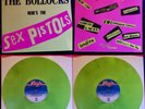 Sex Pistols ‎Never Mind The Bollocks Here's Lp Vinilo Color Verde Green Marbled