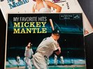 Mickey Mantle My Favorite Hits LP Record (RCA LPM-1704) + Teresa Brewer Record