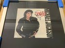 Michael Jackson framed BAD Vinyl sleeve Autographed with COA