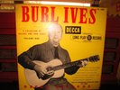 3 LPS   10 IN 33 RPM  BURL IVES, BALLADS AND FOLK SONGS, VOL 1 2 AND 3  NM-/NM-