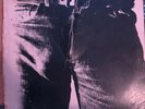 Rolling Stones Sticky Fingers Original Vinyl Zipper Cover, 1971 Andy Warhol