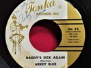 Arkey Blue Misty Hours / Daddy's Sick Texas Chainsaw Massacre 45 RPM Record Rare