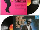 Marty Robbins Gunfighter Ballads and El Paso City 2 LP Set Vinyl Excellent Rare