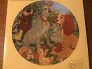 Disney's Lady and the Tramp Vinyl Picture Disc Peggy Lee Like New Never Played
