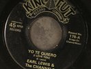 EARL LEWIS & CHANNELS: yo te quiero / 22 years from love KING TUT 7