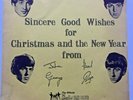 BEATLES FIRST FAN CLUB VINYL FLEXI DISC 6th DECEMBER 1963 WITH GATEFOLD LETTER